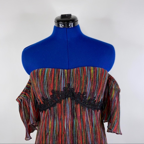 House of Harlow Sofia Mini Off the Shoulder Dress - Picture 5 of 10